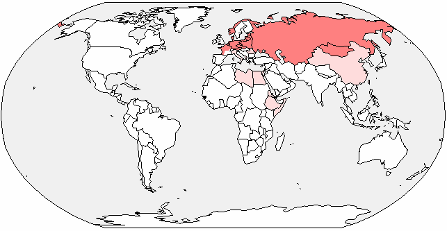 World Map 1940