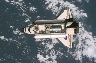 Discovery im Weltall